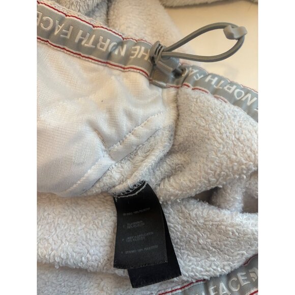 The North Face Womens Furry Fleece Hoodie Full-Zip Jacket‎ Size Small White - Picture 10 of 10